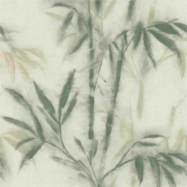 non-woven wallpaper 690507 wallpaper trees leaves 53 x 1005 cm Rasch Selection beige green