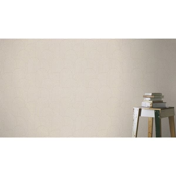 Rasch 634150 Vinyltapet Vintage Retro 0,53 x 10,05 m Beige