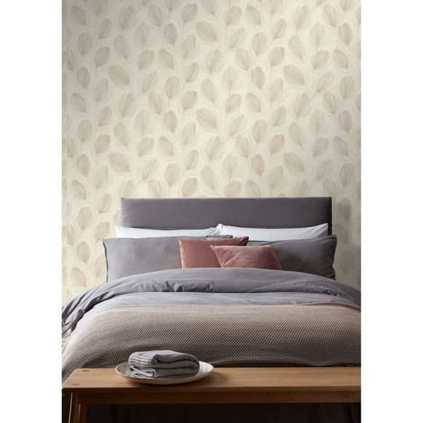 Rasch 699210 Intissé Botanique 10.05 x 0.53 m Beige Brun