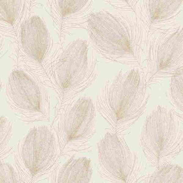 Rasch 699210 Intissé Botanique 10.05 x 0.53 m Beige Brun