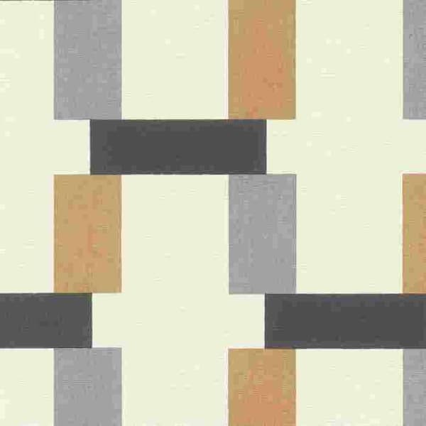 non-woven tapet 868814 grafiskt tapet 53 x 1005 cm Rasch Symphony grå svart
