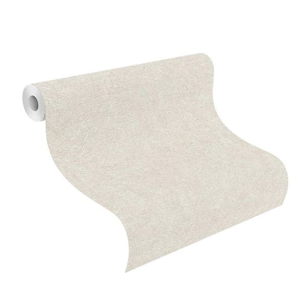 Rasch Vliestapet Välkommen Hem 699814 uni tapet 10.05 x 0.53 m beige tapet för vardagsrum sovrum kök hall entré...
