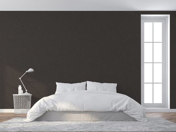 Enfärgad Tapet M1-No.1237 Svart Non-woven Tapet Enfärgad