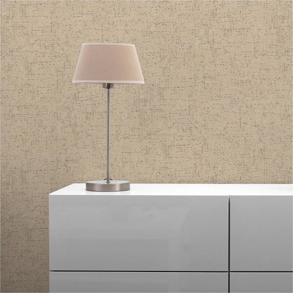 Enfärgat Tapet M1-No.1191 Non-woven Tapet Beige Enfärgat Tapet Enfärgat