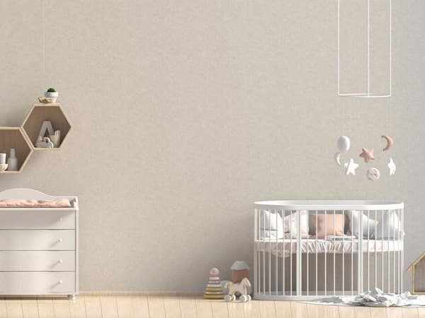 Enfärgat Tapet M1-No.1195 Vinyltapet Vit Enfärgad Tapet Enfärgad