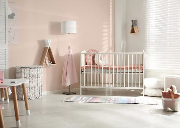Enfärgad Tapet M1-No.1201 Non-Woven Tapet Rosa Enfärgad Tapet Enfärgad