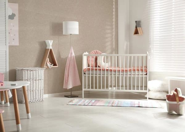 Enfärgad tapet M1-No.1154 Non-woven tapet Beige Enfärgad tapet Enkel