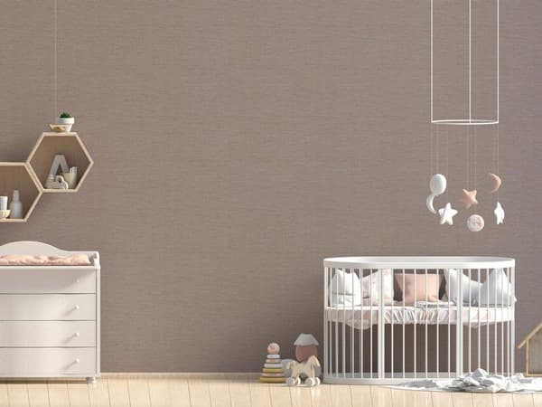 Enfärgat Tapet M1-No.1177 Non-woven Tapet Brun Enfärgat Tapet Enfärgat