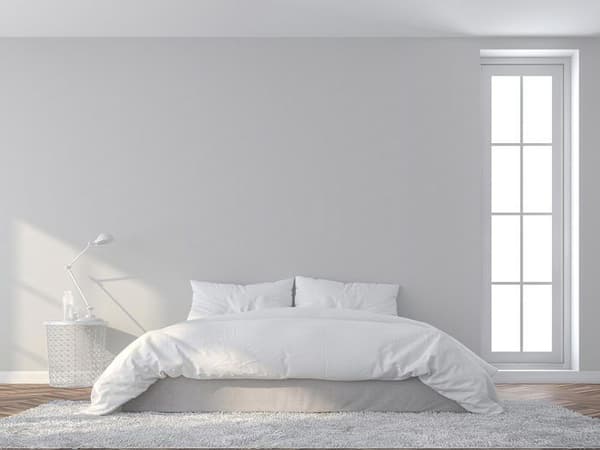 Enfärgad tapet M1-No.1199 Non-woven tapet Vit enfärgad tapet Enfärgad