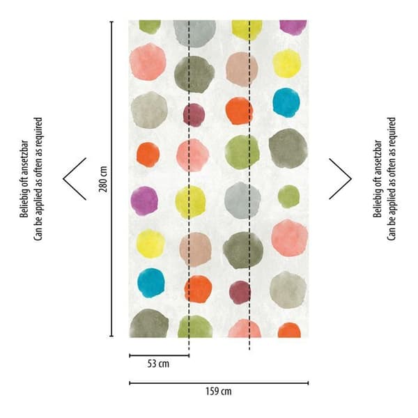 Tapet - A.S. CREATION - The Wall - Röd - Non-woven - Att klistra
