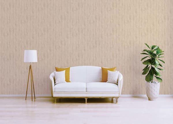 TADESSI tapet träd löv Aurora M1-No.1741 tapet non-woven gul beige skog vardagsrum sovrum kök