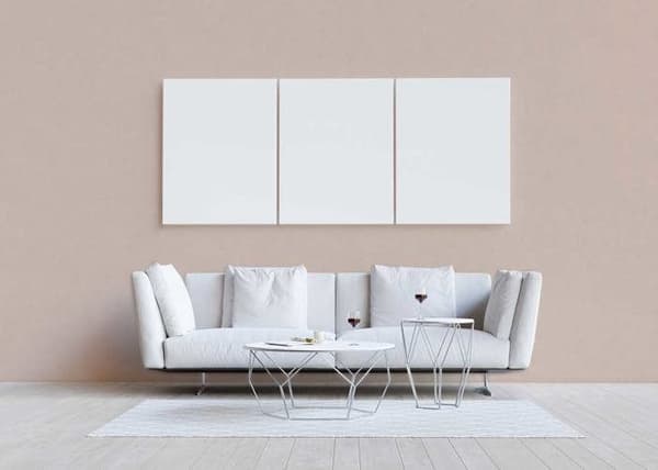 Enfärgad tapet M1-No.3377 Non-woven tapet Beige Enfärgad tapet