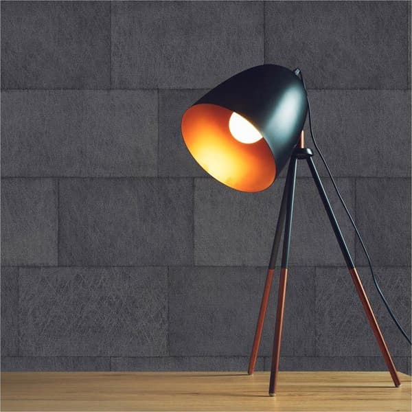 Tapet Pierre Tilo M1-No.3395 Antracit Sten Mur Tegel