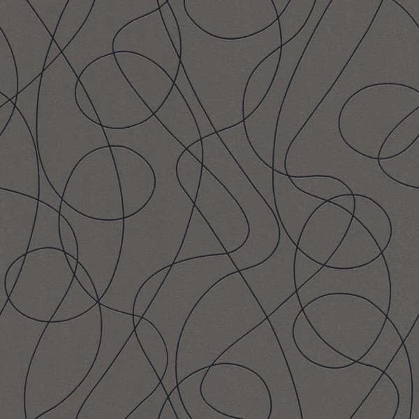 Grafiskt Tapet Meo M1-No.2098 Antracit Svart Geometrisk