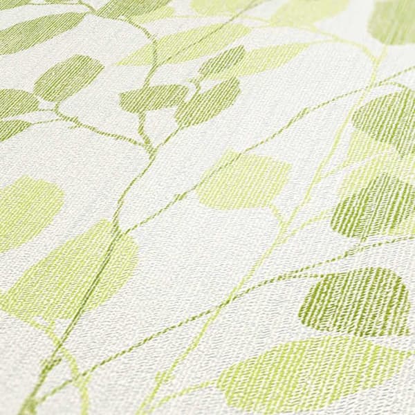 A.S. Creation Hapy Spring 347613 non-woven tapet blommig 0.53 m x 10.05 m grön