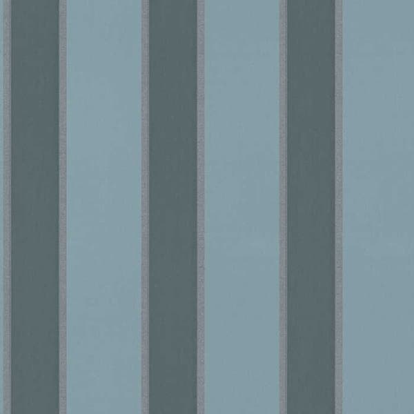 Tapet Randig Nino M1-No.72 Silver Blå Tapet randig