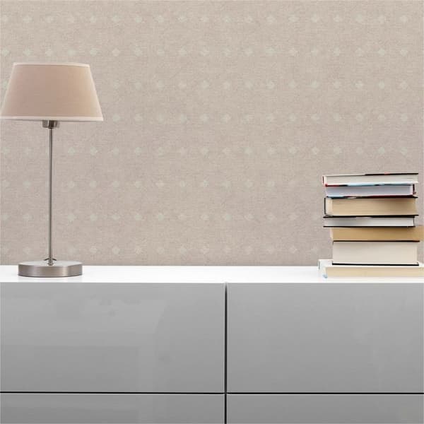 TADESSI grafiskt tapet Mauro M1-No.1351 non-woven tapet beige röd geometrisk för vardagsrum sovrum kök