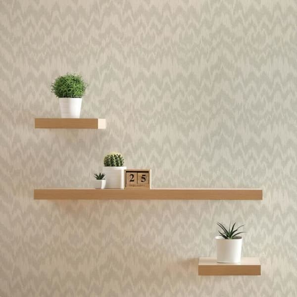Tapete Waves Stone M1-No.1389 | Non-woven tapet | Grå | Pengar | strukturera