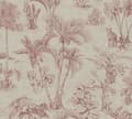 Miniatyrbild 4 av 5: Tapet Träd Löv M1-No.1334 Non-woven tapet Brun Röd Natur