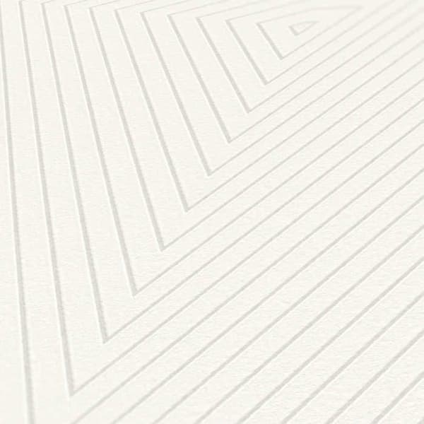 Grafiskt Tapet Noan M1-No.1358 Non-woven Tapet Creme Geometrisk