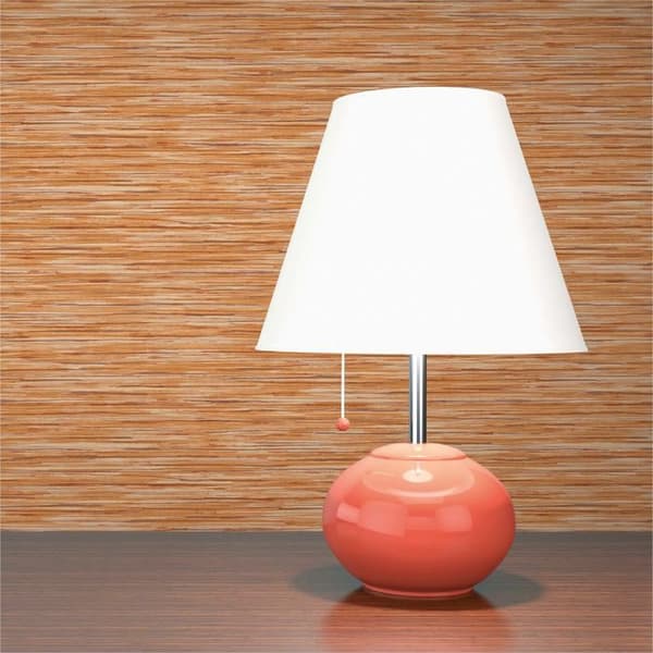 Vintage Tapet M1-No.1369 Orange Vintage Tapet Struktur