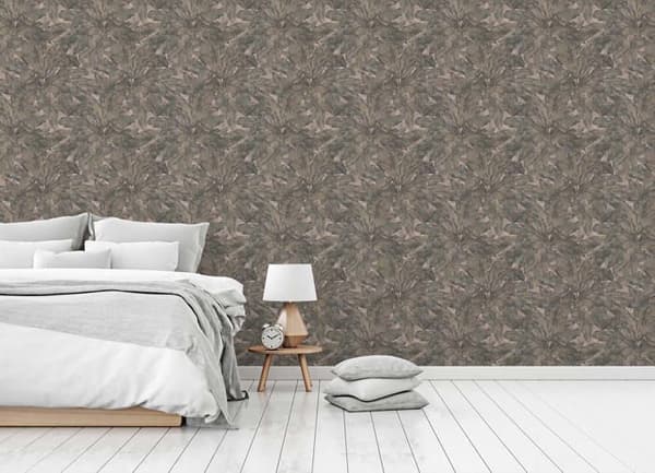 Papper Tapet Urban M1-No.284 Silver Beige Tapet Skog Palm