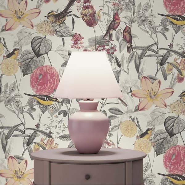 Tapet Djur Gino M1-No.337 Röd Gul Blommig Tapet Natur