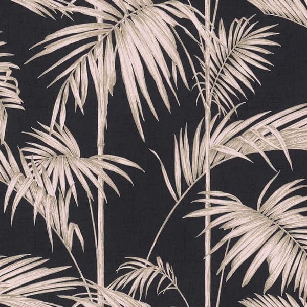 Tapet M1-No.273 Rosenguld Tapet Palmträd