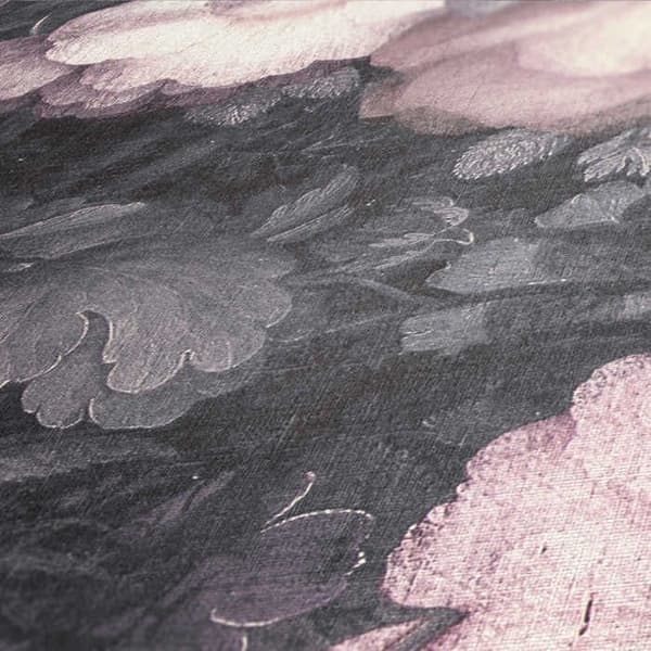 Vintage Tapet Pino M1-No.276 Grå Rosa Blomster Tapet