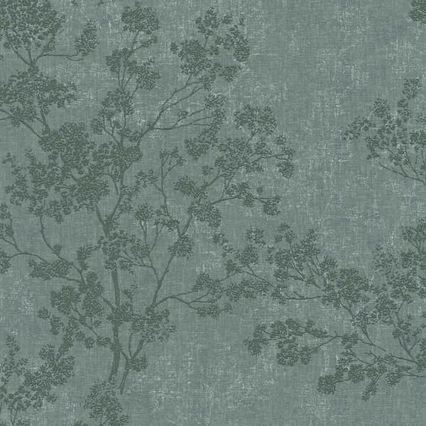 Tapet Skog och Löv M1-No.372 Grön Tapet Skog
