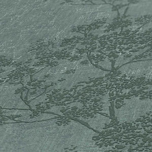 Tapet Skog och Löv M1-No.372 Grön Tapet Skog