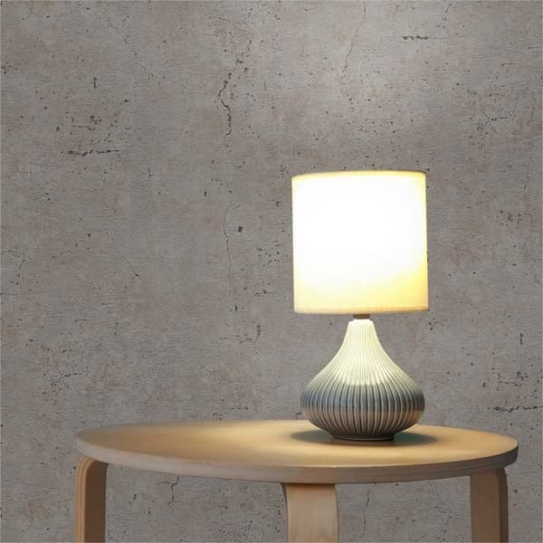 Papper Tapet Betong Lauro M1-No.264 Non-vävd Tapet Grå Brun Betong Effekt