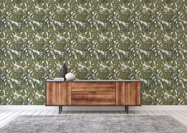 A.S. Creation Michalsky Dream Again 365192 non-woven tapet blommig 0.53 m x 10.05 m grön