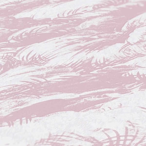 Tapet Barnrum M1-No.1530 Rosa Vit Moln Tapet