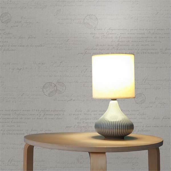 Vintage Tapet M1-No.1512 Non-vävd Tapet Beige Grå Hus Struktur
