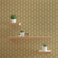 Miniatyrbild 1 av 5: Retro Tapet M1-No.1541 Gul Grå Geometrisk Grafisk