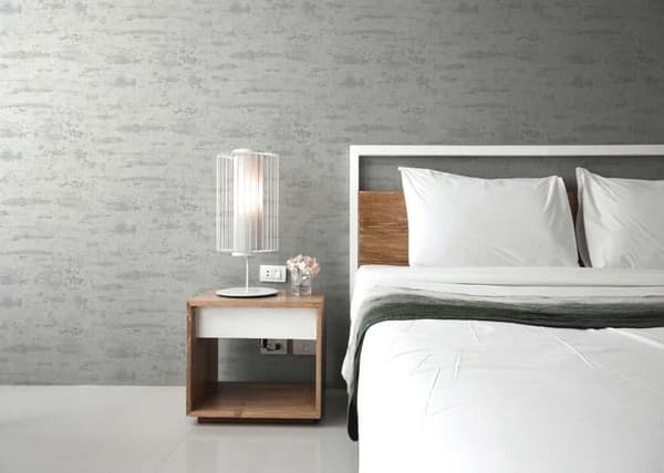 Tapet Betong Alessio M1-No.400 Vit Betongeffekt Urban Betongvägg
