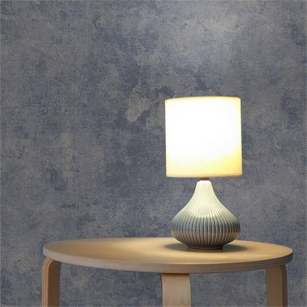 Urban Tapet M1-No.427 Blå Silver Enfärgad Vintage Tapet