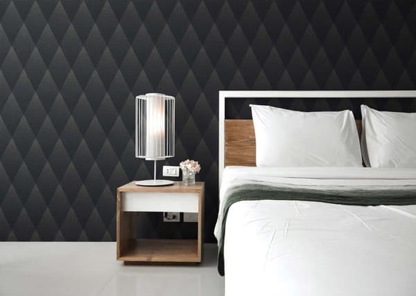 Papper med 3D-design Arianna M1-No.407 Guld med prickar Tapet Cirkel