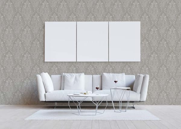Barocktapet Gioele M1-No.515 Beige Crème Barock med ornamenter