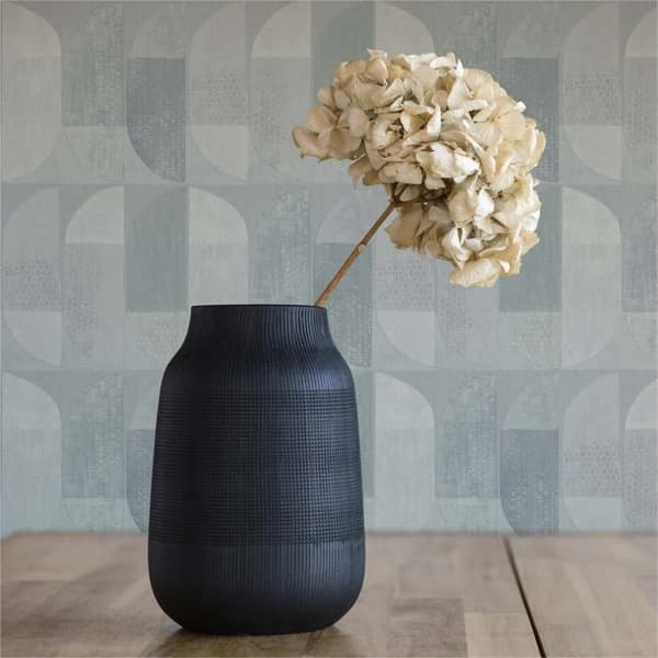 Grafisk Tapet M1-No.469 Grå Geometrisk Tapet