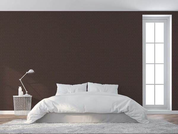Grafisk Tapet Roberto M1-No.459 Koppar Svart Design Tapet