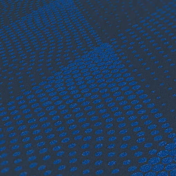 Tapet 3D Design Arianna M1-No.406 Blå Svart med Prickar Tapet Cirkel