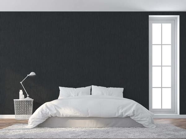 Papper Tapet Urban M1-No.482 Non-vävt tapet Svart Guld Enfärgad tapet Enfärgad