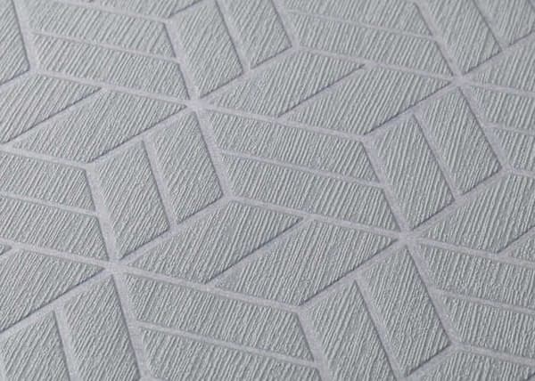 Grafiskt Tapet M1-No.1582 Non-Woven Tapet Grå Silver Geometrisk