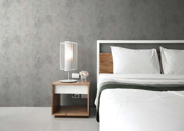 Tapet Betong Alessio M1-No.426 Grå Silver Betongeffekt