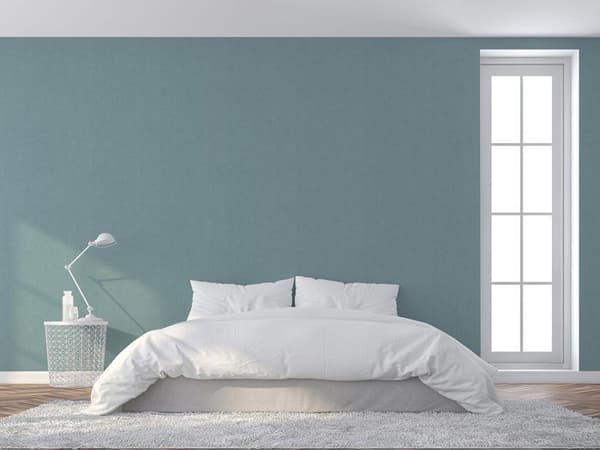 Enfärgat Tapet M1-No.1722 Non-woven tapet Blå Enfärgad tapet