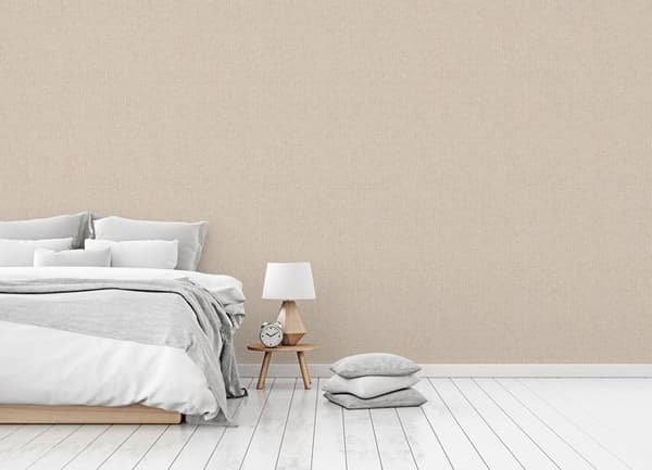 M1-No.1753 Obehandlat tapet Beige Crème Geometrisk