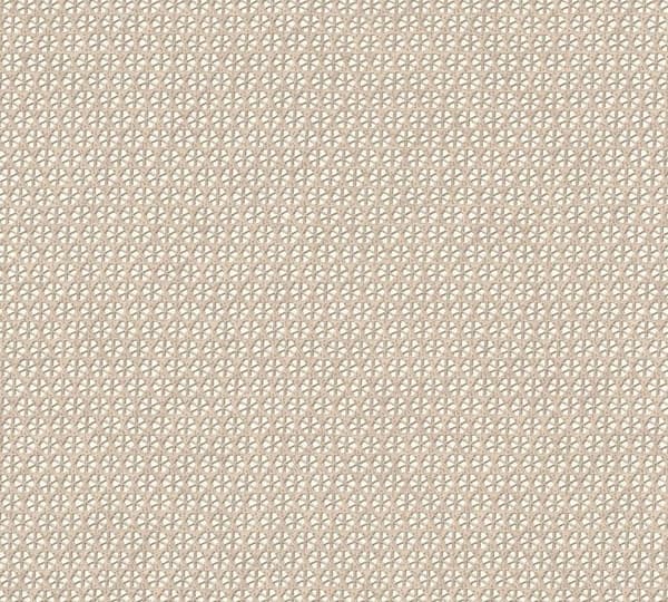 M1-No.1753 Obehandlat tapet Beige Crème Geometrisk