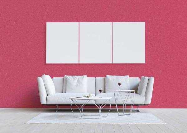 Enfärgad tapet M1-No.3307 Non-woven tapet Rosa Enfärgad tapet